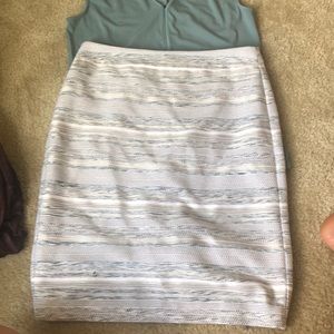 Super cute winter color Ann Taylor business skirt